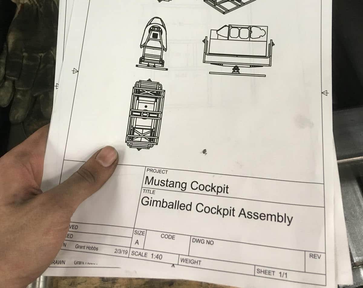 Cockpit plans for practical effects