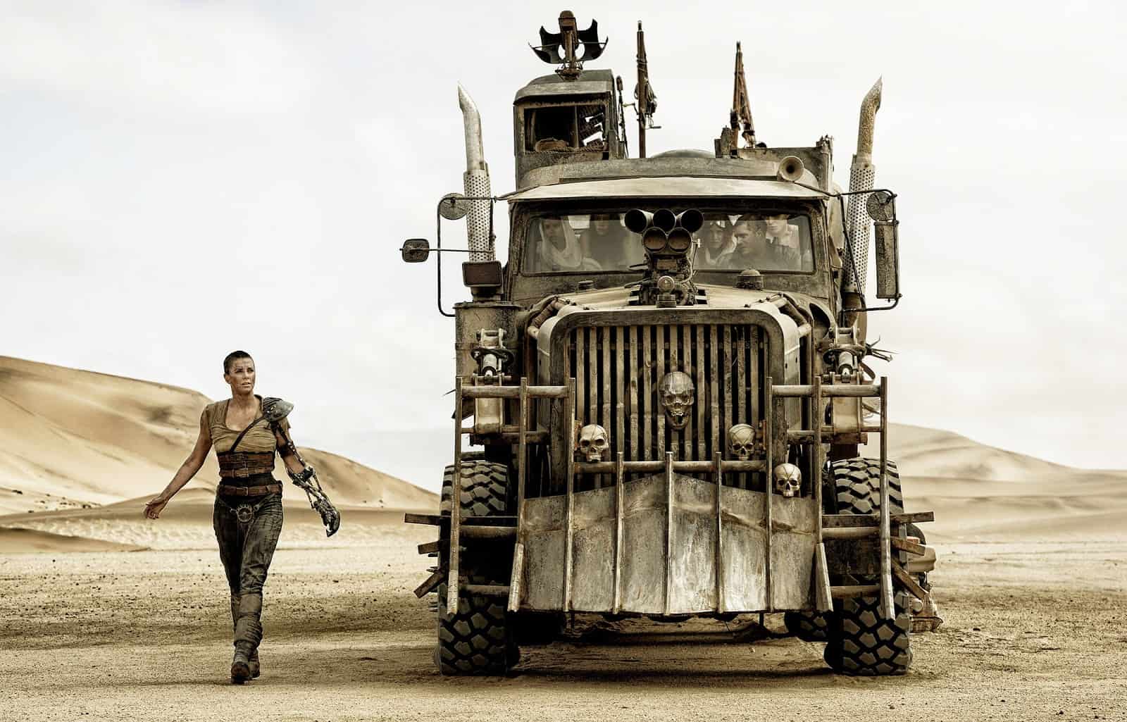 The sound design in Mad Max Fury Road is amazing.